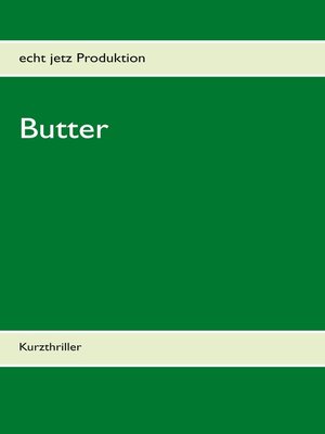 cover image of Butter